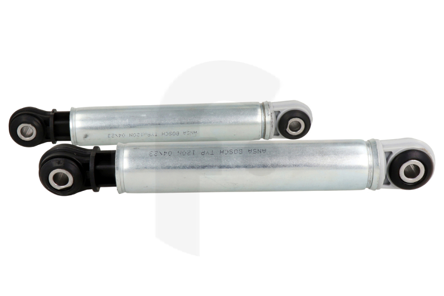 Bauknecht Lavadora Amortiguadores (amortiguador) para lavadora Miele Novotronic W2521 8mm ANS 120N y otros 4500826 apto para entre otros W106-146-300-700-800-900