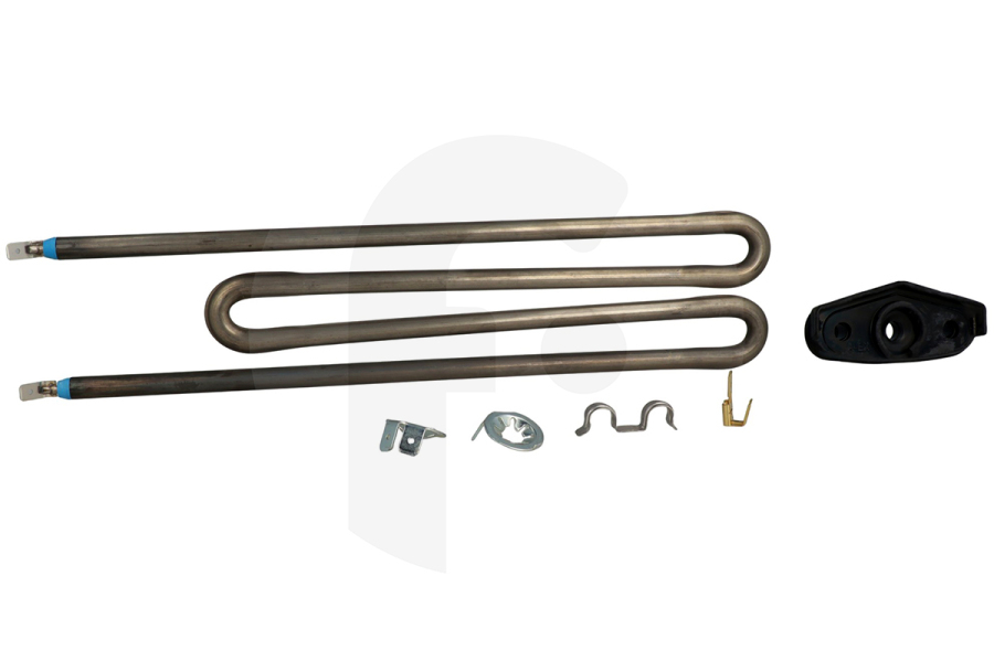 Lavatrice Elemento riscaldante (elemento) 2500W incl. gomma per Miele lavatrice 4748124 adatto a tra cui W802,W833,W901,W934