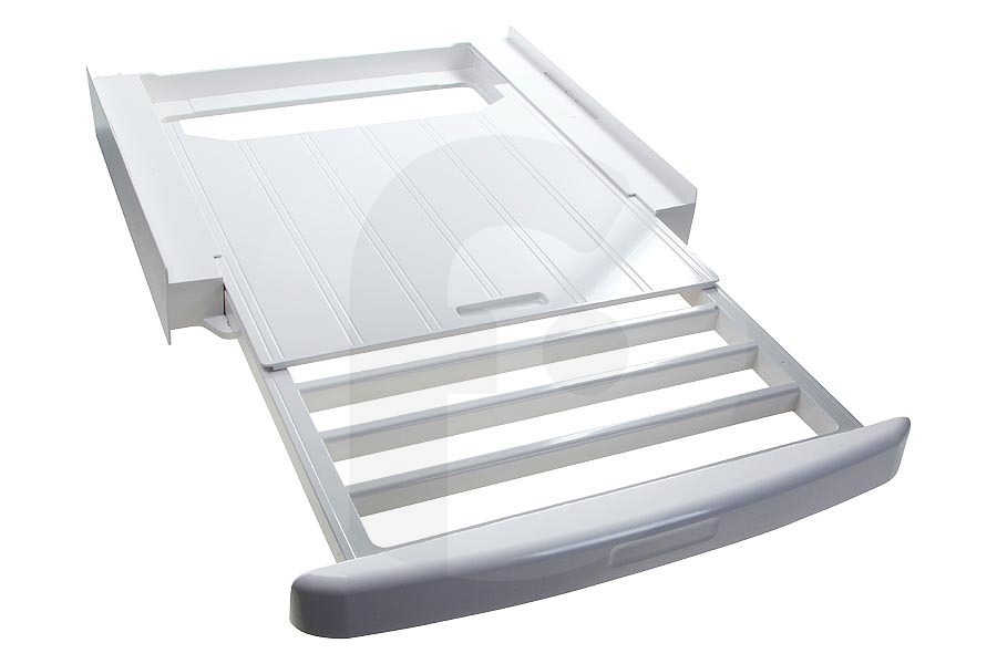 WPRO Asciugatrice WPRO Telaio intermedio universale (distanziatore, kit di impilaggio, pezzo di raccordo) con cassetto per lavatrice e asciugatrice 484000008545