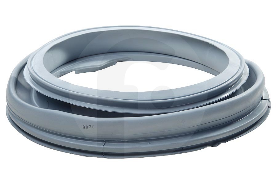 Ignis Lavatrice Guarnizione (guarnizione della porta, guarnizione in gomma) con 5 fori e triangolo per, tra gli altri, Whirlpool lavatrice 481246068633