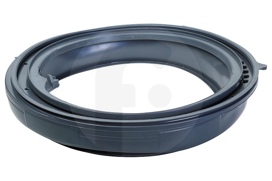 Whirlpool Lavadora Junta de la puerta (sello de la puerta, junta de goma) con boquilla para, entre otros, Whirlpool lavadora 481010632438 apto para entre otros FSCR80430, WAPRIME1054, WAECO8285
