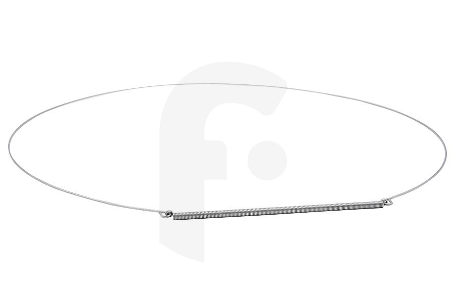 Ariston Anello di compressione (anello di tensione, anello di sicurezza) sul retro della gomma (gomma della porta) per Whirlpool e altri lavatrice 481010915290 adatto a tra cui FWG91484WENL, FWF91283WEU, FWG81284WEU