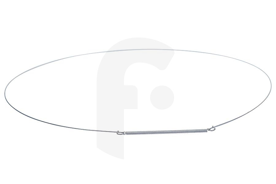Ignis Anello di compressione (anello di tensione, anello di sicurezza) sul retro della gomma (gomma della porta) per Whirlpool e altri lavatrice 480111100191 adatto a tra cui PURE1471BL, AWOE91200, WASENSXL714