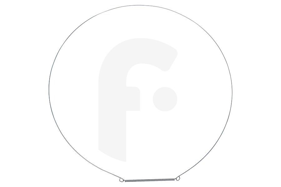 Ignis Lavatrice Anello di compressione (anello di tensione, anello di sicurezza) sul retro della gomma (gomma della porta) per Whirlpool e altri lavatrice 480111100191