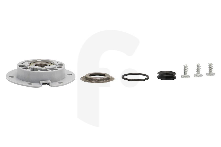 Ardo Lavadora Cojinete (cojinete del tambor, cojinete del cesto) completo para Whirlpool y otros lavadora 481231019144 apto para entre otros AWE6518, WAT6518, AWE5200