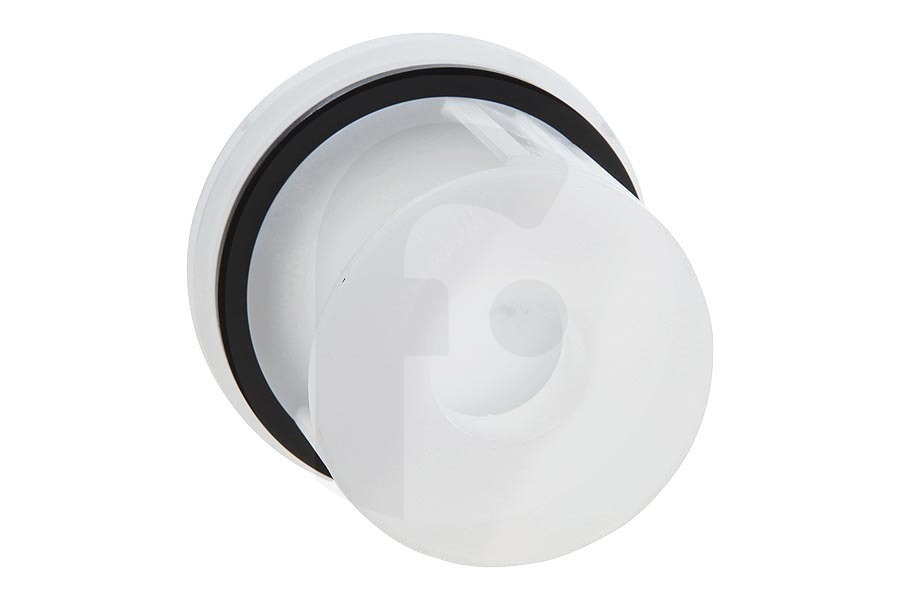 Whirlpool Lavatrice Filtro lanugine (blocco lanugine, filtro pompa) per pompa di scarico per Whirlpool e altri lavatrice 481248058403