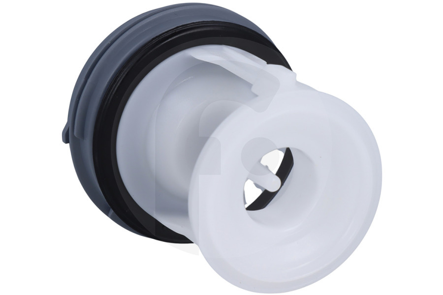 Whirlpool Lavatrice Filtro per lanugine (blocco per lanugine) per pompa di scarico per Whirlpool e altri lavatrice 481010506380