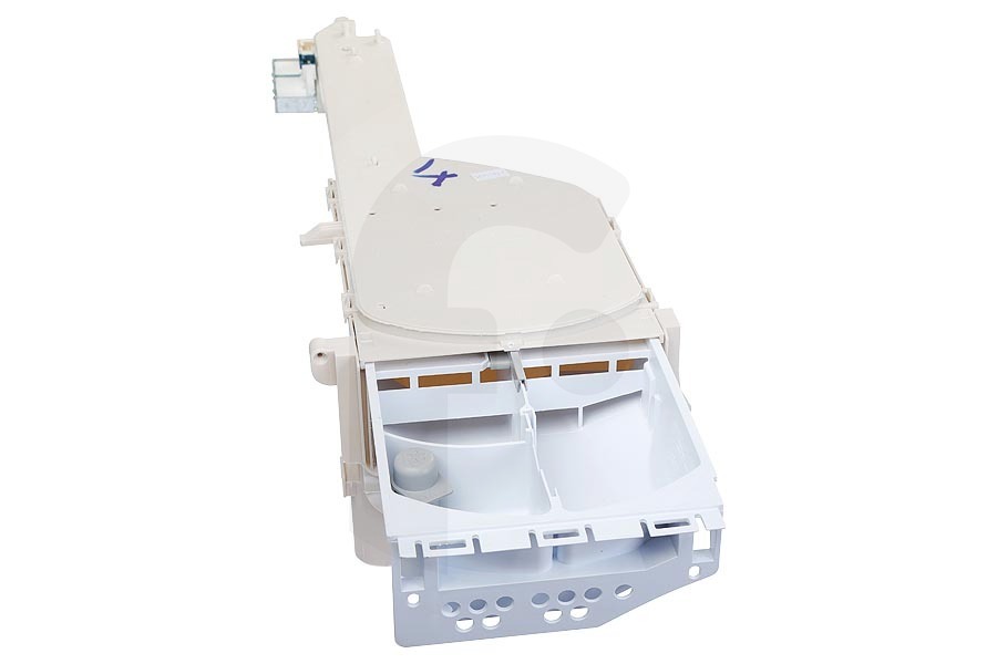 Whirlpool Lavatrice Cassetto del detersivo (unità detersivo, cassetto del detersivo) completo per Whirlpool e altri lavatrice 481010906390