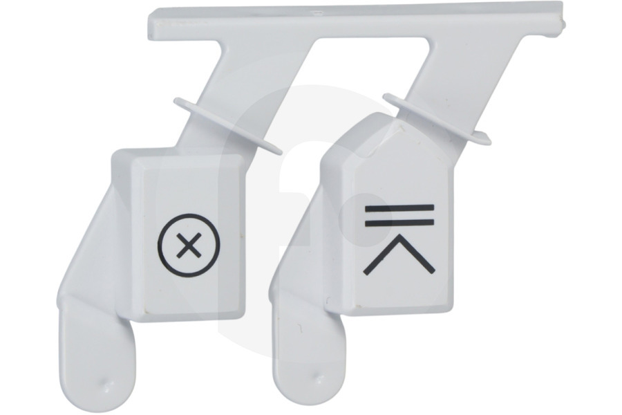 Hotpoint-ariston Lavatrice Set pulsanti (set pulsanti, pulsante) bianco per Hotpoint-Ariston e altri lavatrice 481010731859 adatto a tra cui WMTF622HEU, WMTL502LEU, WMTL602LIL