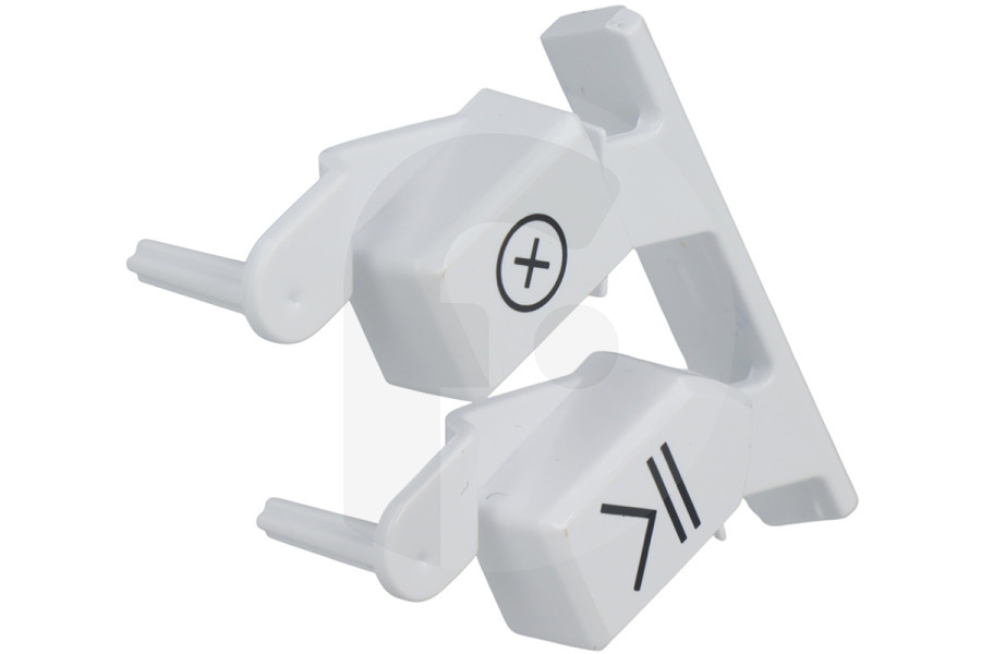 Hotpoint Waschmaschine Tasterset (Taster) weiß für u.a. Hotpoint-Ariston Waschmaschine 481010731859