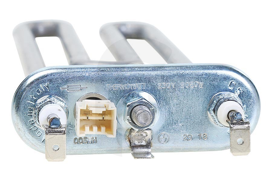 Alternatief Lavatrice Elemento riscaldante universale (elemento) 2050W incl. protezione (NTC) per, tra gli altri, Whirlpool lavatrice 481010645279