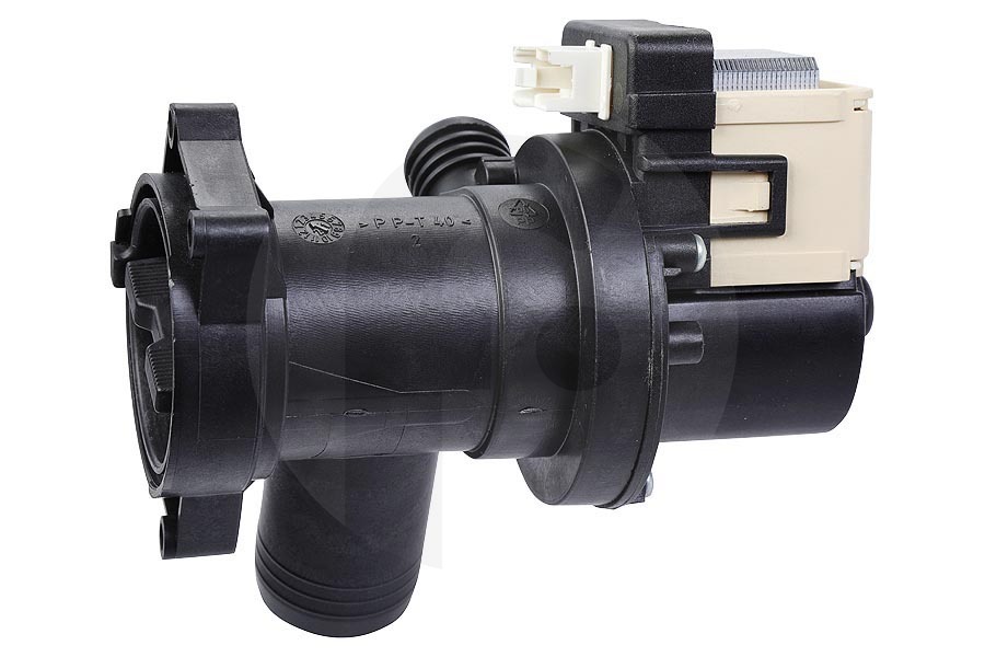 Bauknecht Lavadora Bomba de desagüe (bomba del agua) para Bauknecht y otros lavadora 481010584942 apto para entre otros WAK6466, INDIANA 1400
