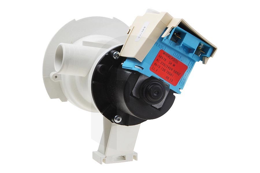 Whirlpool Lavadora Whirlpool bomba de desagüe 2 salidas Askoll para lavadora 481236018529