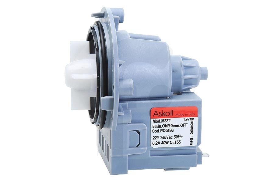 Indesit Lavadora Bomba de desagüe lavadora 480181701068