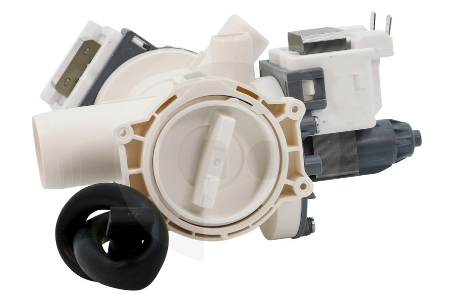 Hotpoint-ariston Lavatrice Pompa di scarico (pompa dell'acqua, pompa di scarico acqua) doppia completa per Whirlpool e altri lavatrice 666401, C00666401