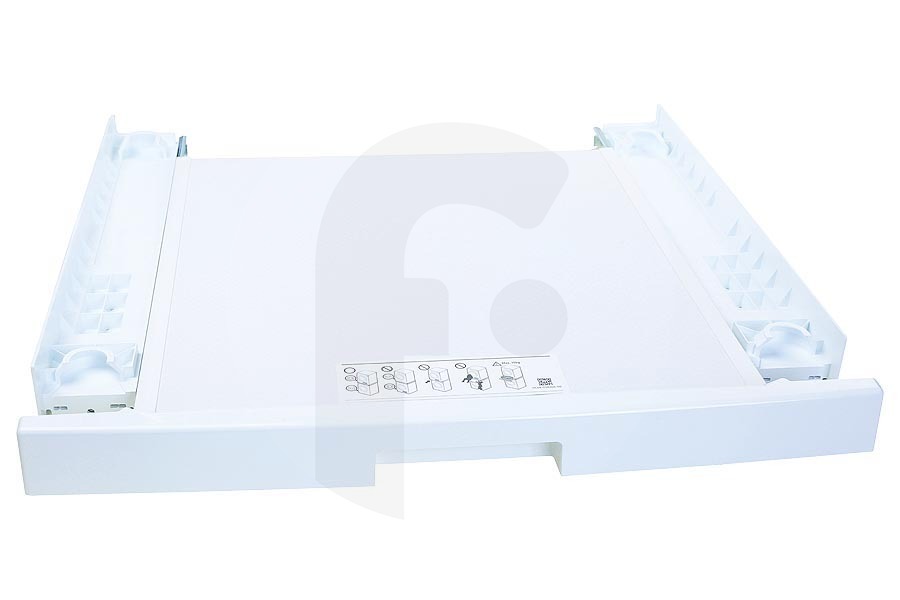 Samsung Secadora Samsung marco intermedio (espaciador, kit de apilamiento, pieza conectora) para lavadora y secadora SKK-DD apto para entre otros Todas las lavadoras y secadoras Samsung.