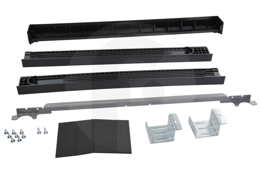 Samsung Lavadora Lavadora con kit apilable Samsung SKK-SSV apto para entre otros A medida, negro