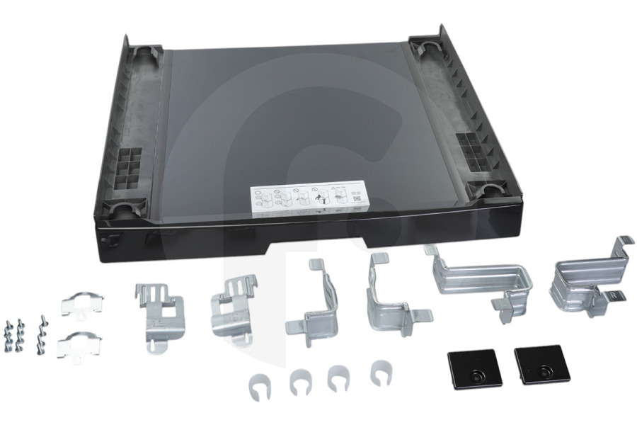 Samsung Secadora Samsung SKK-UUB Kit de apilamiento para lavadora apto para entre otros WW11DG6, WW90DG6 en combinación con DV90T6 y DV80T6
