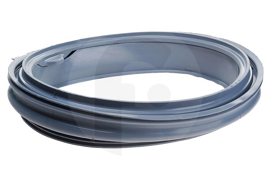 Alternatief Lavadora Junta de la puerta (sello de la puerta, junta de goma) con solapa y 3 hoyos para Samsung lavadora DC6401664A, DC64-01664A apto para entre otros WF8604AFV, WF8604, WF0604ABW / XEN, WF8604NHWG, WF1604YK