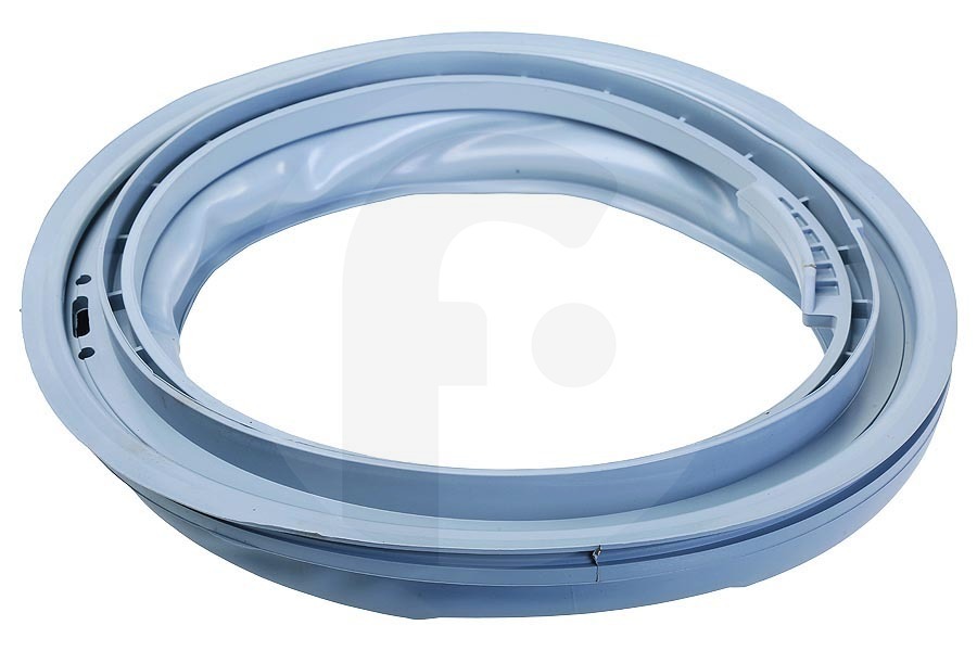Samsung Lavadora Junta de la puerta (sello de la puerta, junta de goma) con solapa y 3 hoyos para Samsung lavadora DC6120219E, DC61-20219E apto para entre otros WF8704, WF8714, SWE1400