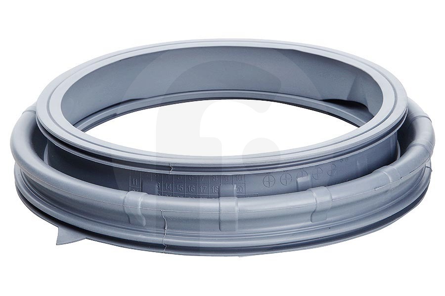 Samsung Lavadora Samsung Junta de la puerta (sello de la puerta, junta de goma) Lavadora ø 400 mm Con labio DC6401602A apto para entre otros WF8704FDA, WF1704YPC, WF8704FPA, WF0704Y7E, WW11H5400EW