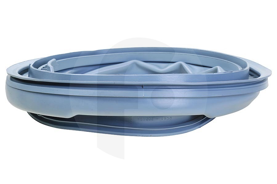 Samsung Lavatrice Guarnizione (guarnizione della porta, guarnizione in gomma) con aletta e 3 fori per Samsung lavatrice DC6120219A, DC61-20219A