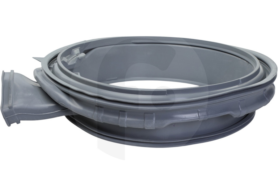 Samsung Lavatrice Samsung guarnizione (guarnizione della porta, guarnizione in gomma) con aletta e beccuccio ovale lavatrice DC6403176A, DC64-03176A