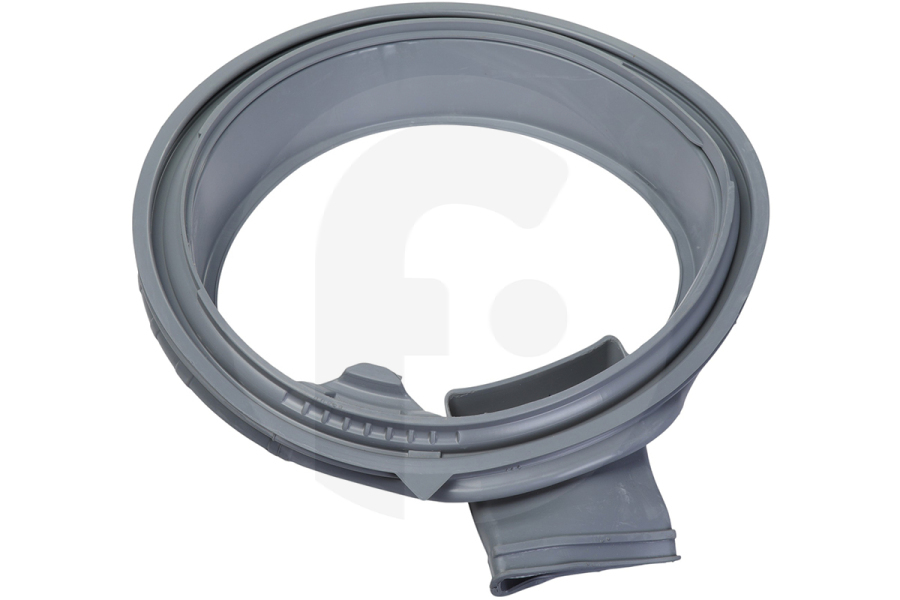 Samsung Lavadora Samsung junta de la puerta (sello de la puerta, junta de goma) con solapa y boquilla ovalada lavadora DC6403176A, DC64-03176A apto para entre otros WD5000J, WD70K5B00OW