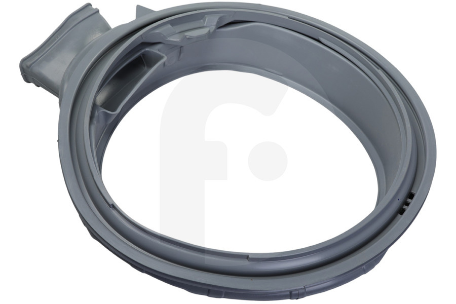 Samsung Lavatrice Samsung guarnizione (guarnizione della porta, guarnizione in gomma) con aletta e beccuccio ovale lavatrice DC6403176A, DC64-03176A