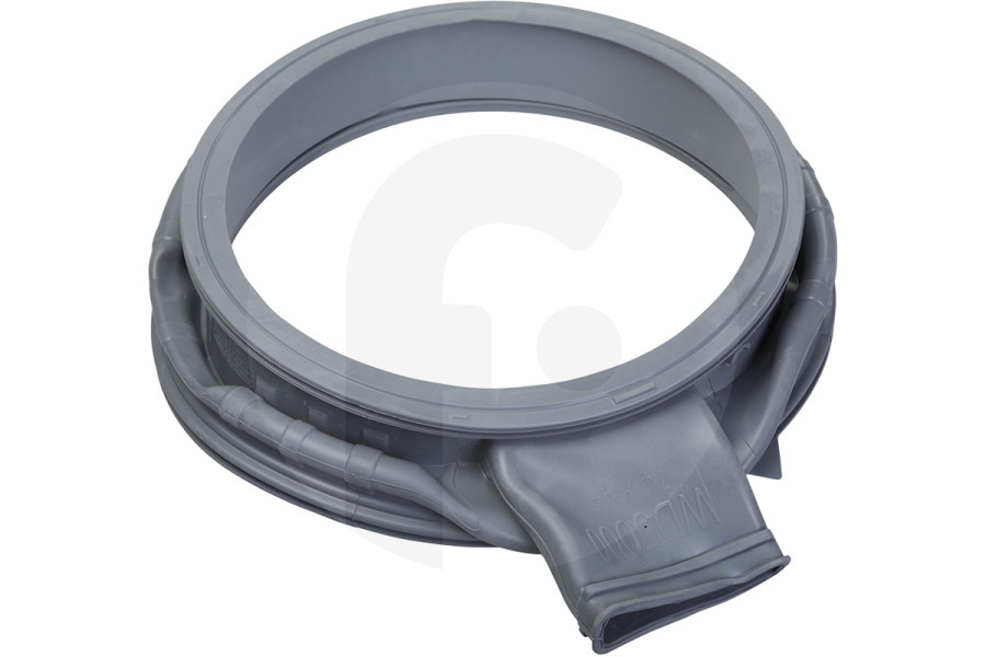 Samsung Lavatrice Samsung guarnizione (guarnizione della porta, guarnizione in gomma) con aletta e beccuccio ovale lavatrice DC6403176A, DC64-03176A