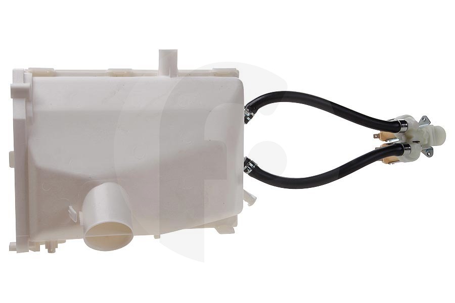 Samsung Cubeta jabonera (con tapa y válvula de entrada) lavadora DC9717311A apto para entre otros WF71F5E5P4W, WF71F5E0Z4W