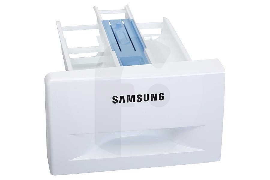 Samsung Lavadora Samsung cajón para detergente (unidad detergente, cajón detergente) lavadora DC9717310B, DC97-17310B apto para entre otros WF70F5E0N4W, WW80J3473KW, WF81F5E5Q4W