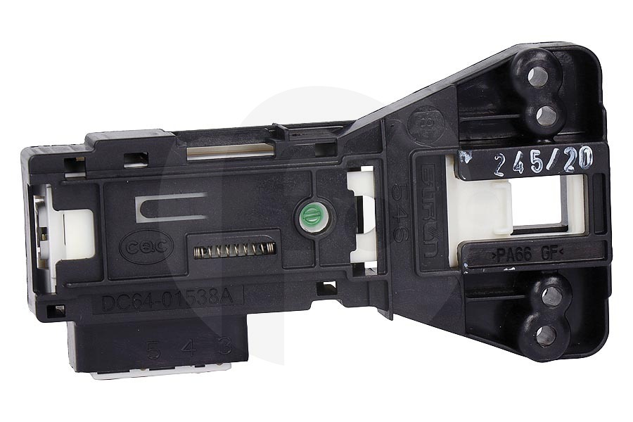 Alternatief Lavatrice Dispositivo di blocco per oblò (3 contatti) per Samsung lavatrice DC6401538A