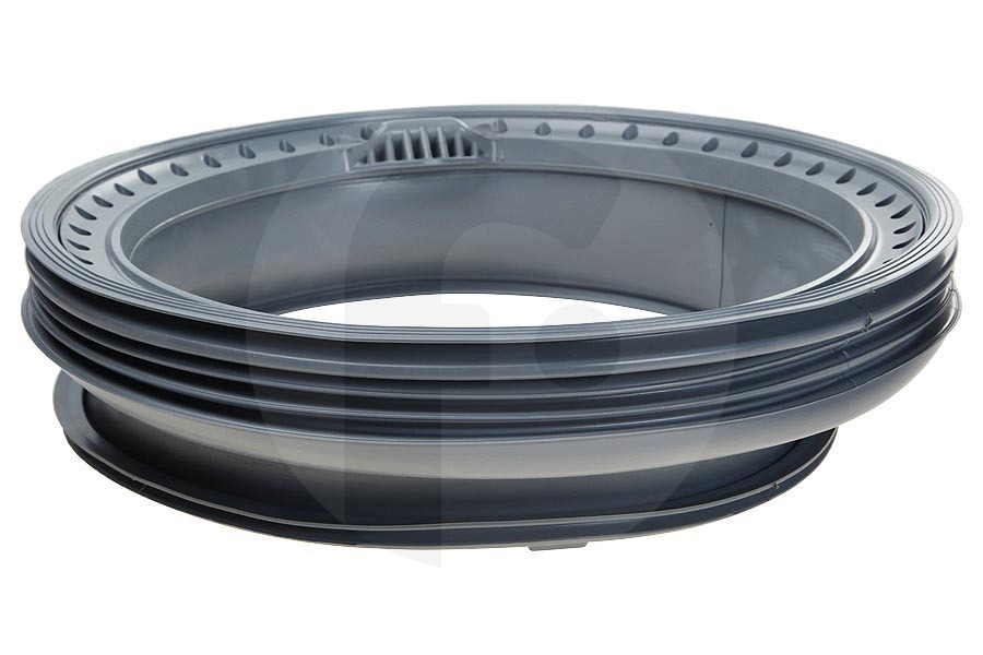 Zanker 3790201408 Lavadora Goma Escotilla Lavadora entre otros AEG, Zanussi ø 380 mm Con labio apto para entre otros Rubino, Zaffiro, ZE12