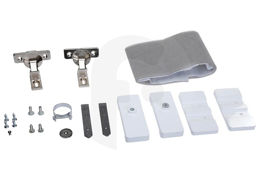 Philips Lavadora Set de montaje empotrado (set de instalación) puerta para Zanussi y otros lavadora 4055444824 apto para entre otros Z712W43BI, ZWT816PCWA, ZWI712UDWA