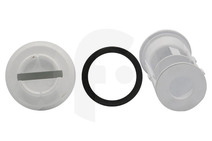 Zanussi Lavatrice Filtro per lanugine (blocco per lanugine) per pompa di scarico per AEG, Electrolux e altri lavatrice 50290260004