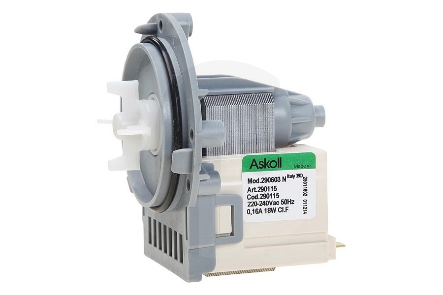 Zanker Lavadora Bomba (magnética -cir.-) lavadora 50244916008 apto para entre otros ao ZF 1245 CJ