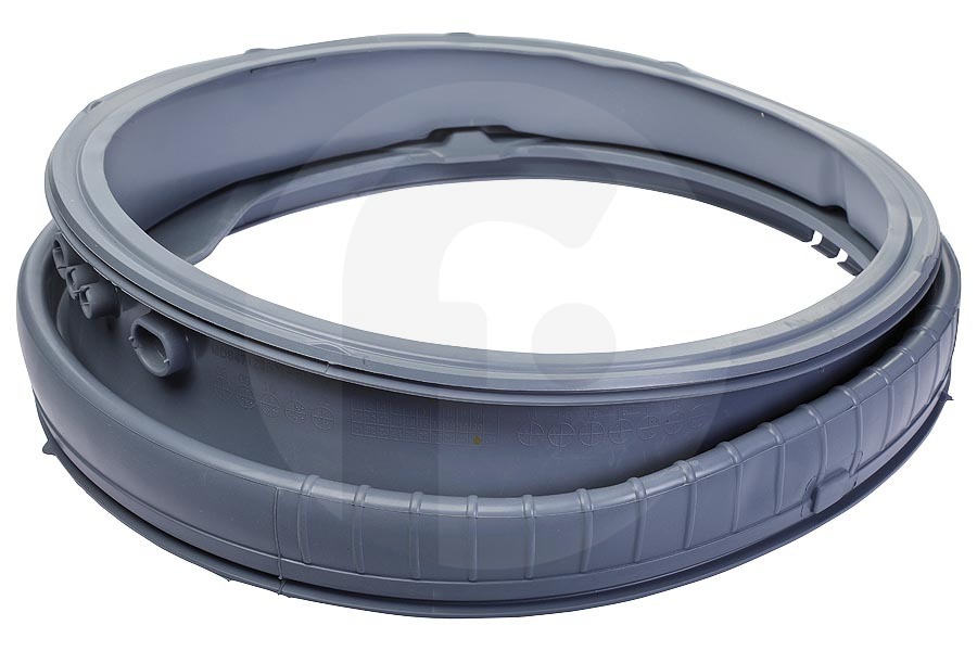 LG Lavatrice LG guarnizione della porta (gomma della porta, soffietto dell'oblò) con beccuccio e bordo lavatrice MDS47123604