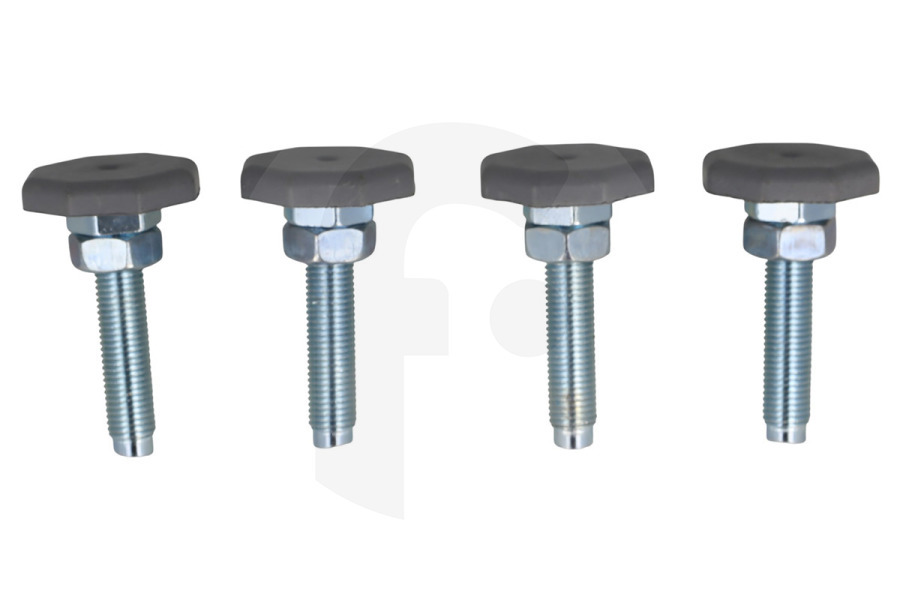 LG piedino regolabile set 4 pezzi per lavatrice AFC72909501 adatto a tra cui Modello F1403TDS, WD14110FD