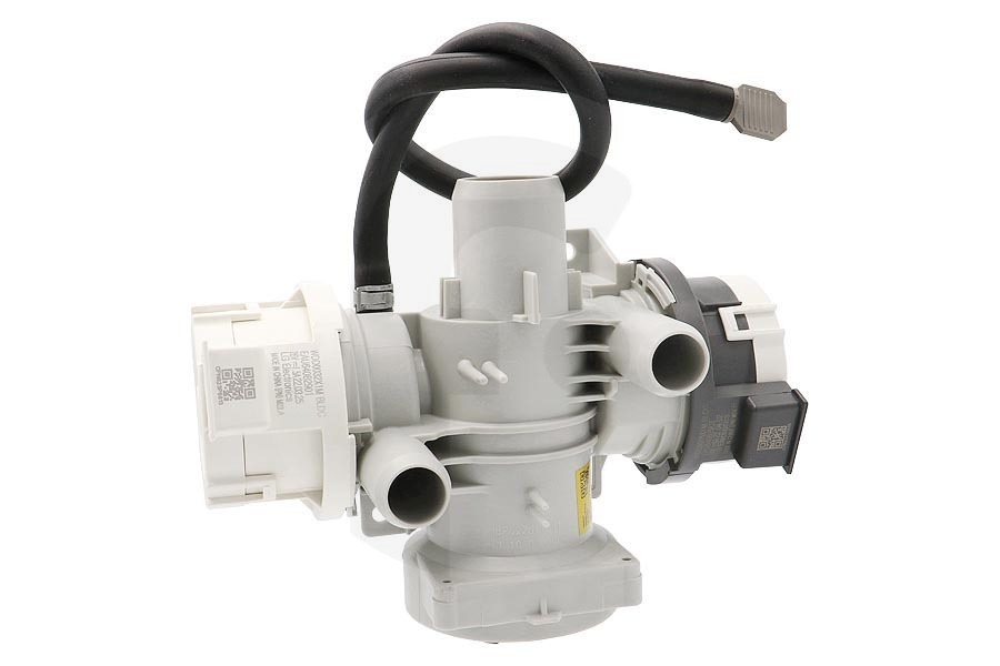 LG Waschmaschine LG Ablaufpumpe (Wasserpumpe, Wasserablaufpumpe) doppelt komplett Waschmaschine AHA75693421