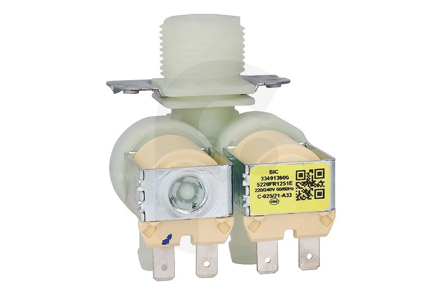LG Waschmaschine LG Einlassventil (elektrisches Ventil, Durchflussmesser) doppelt gerade Waschmaschine 5220FR1251E