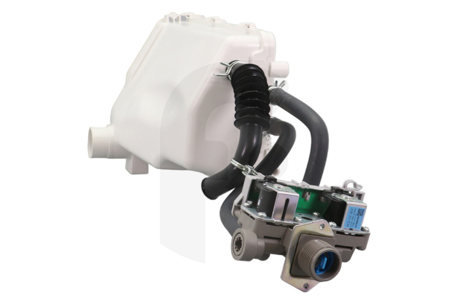 Haier Lavatrice Haier supporto cassetto detersivo incl. valvola di ingresso lavatrice 49056436