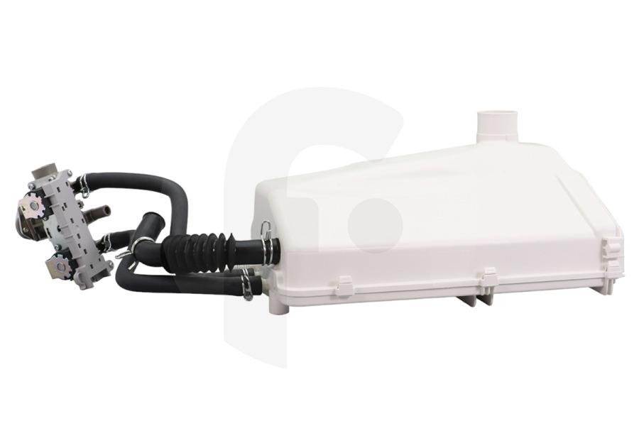 Haier Lavatrice Haier supporto cassetto detersivo incl. valvola di ingresso lavatrice 49056436