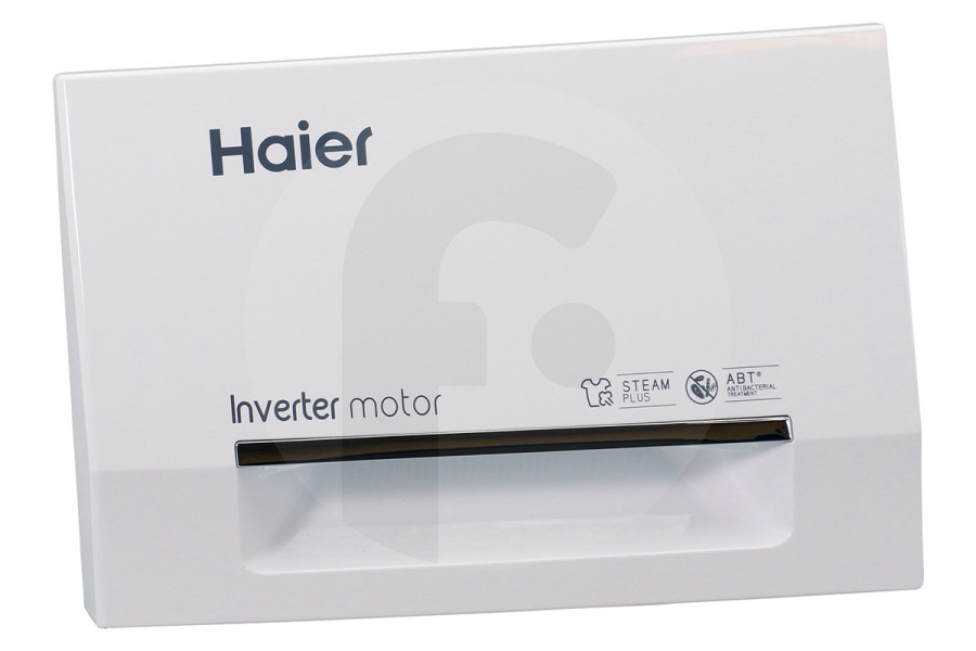 Haier Lavatrice Dispenser di sapone con maniglia Haier 49120876 Lavatrice adatto a tra cui HW80BP14636, HW90BP14636