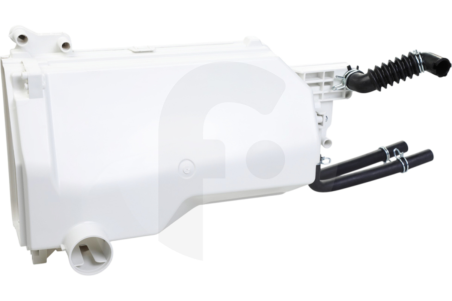Haier soporte de cubeta de detergente sin cajón para lavadora 49116872 apto para entre otros HW100B14979S, HW90B14979S