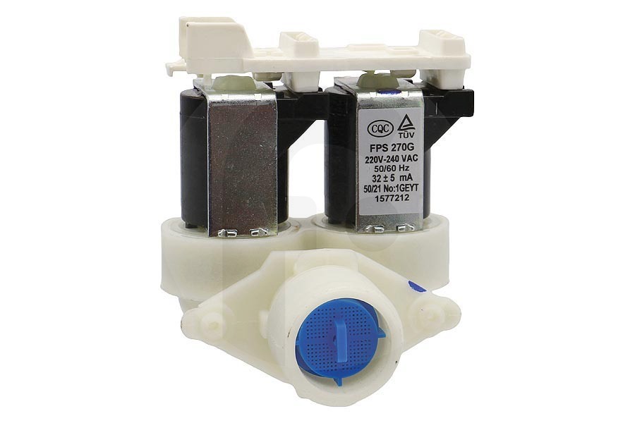 Hisense Lavatrice Hisense valvola di ingresso (elettrovalvola, flussometro) doppia lavatrice HK1577212 adatto a tra cui WHP72ES, WFXE6010