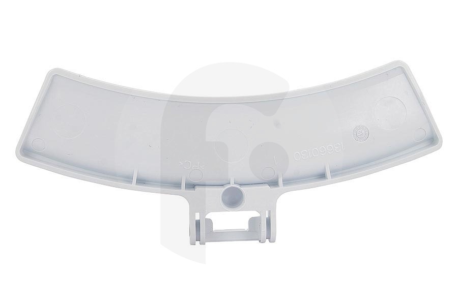 AEG  Türgriff (Handgriff) gebogen weiß für u.a. AEG, Electrolux Trockner 1366013017
