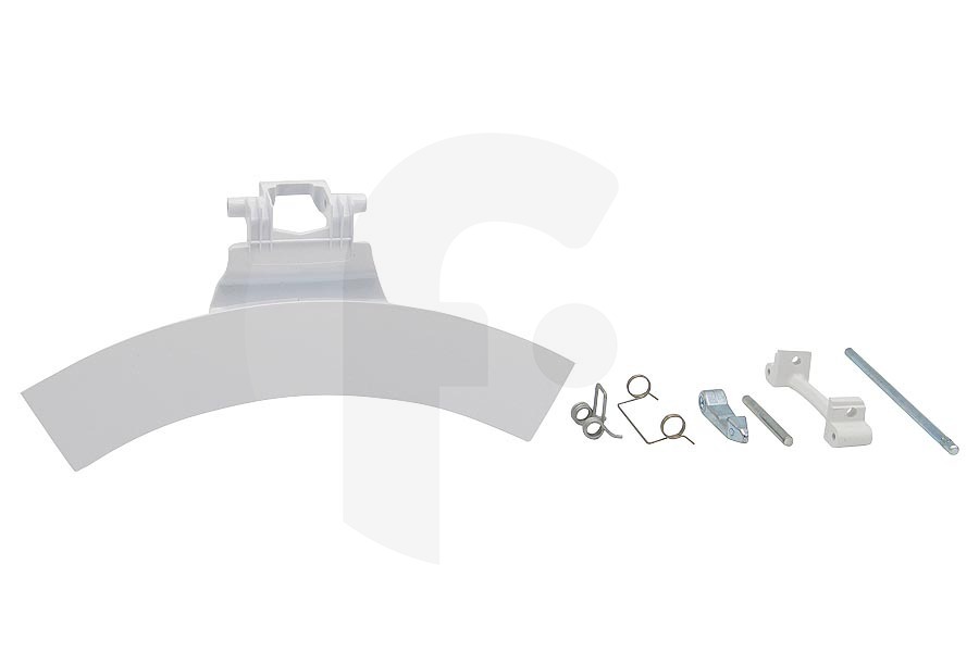 Electrolux Secadora Tirador de puerta (asa) curvo completo para AEG, Electrolux y otros secadora 4055248019 apto para entre otros EDH3786GDW, EDC2089POE, EDH3886GDE