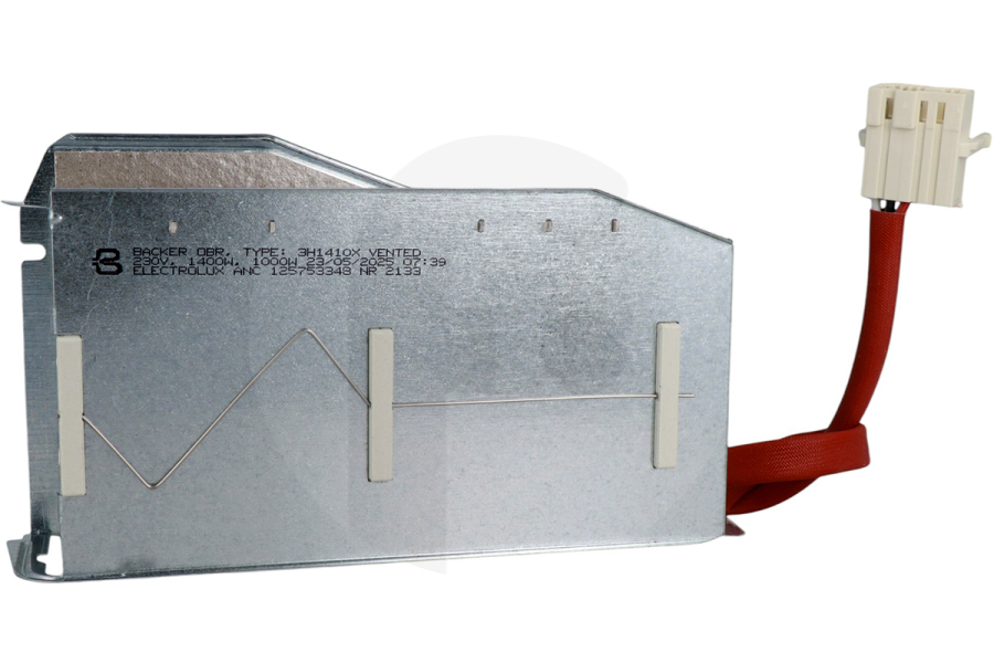 Alternatief Secadora Resistencia/elemento calefactor(1400W + 1000W -modelo de bloque-) para AEG, Electrolux y otros secadora 1257531127