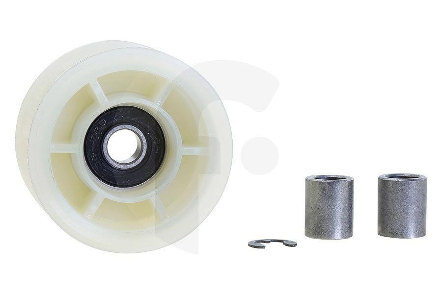 Miostar 484000008521 Asciugatrice Tendicinghia (Plastica, albero 8mm) asciugatrice 484000000792 adatto a tra cui TRK7680, AZB9681